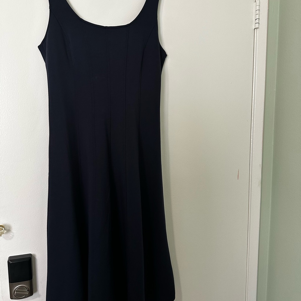 Elegant Navy Blue Dress